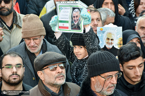 حضور میلیون ها تهرانی در تشییع پیکر مطهر سردار قاسم سلیمانی - 7