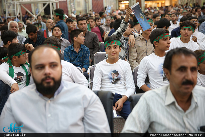 مراسم اختتامیه طرح قرآنی بشارت 1451 در حرم مطهر امام خمینی(س)-1