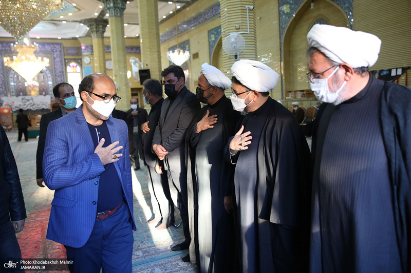 مراسم ختم مرحوم حاج محمد کمساری در قم -1