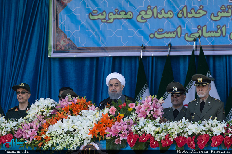 مراسم رژه روز ارتش در جوار حرم مطهر امام خمینی(س)-2