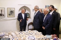 بازدید پزشکیان از مسجد کبود ایروان و اقامه نماز با نمازگزاران (6)