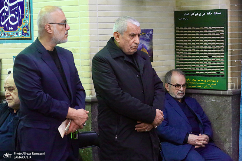 مراسم وداع با پیکر شهید امیر دریا سالار علی شمخانی