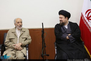 دیدار اعضای شورای مرکزی حزب موتلفه اسلامی با سید حسن خمینی 