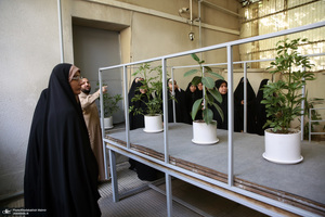 بازدید جمعی از دانشجویان کشور عراق از بیت امام خمینی درجماران