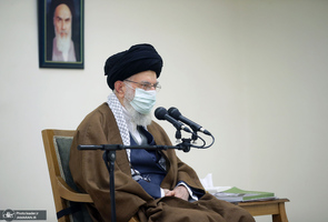 دیدار خانواده و اعضای ستاد بزرگداشت شهید حاج قاسم سلیمانی با رهبر معظم انقلاب