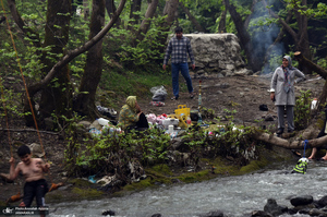 روز طبیعت در رستم آباد رودبار
