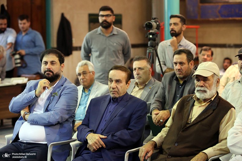 مراسم بزرگداشت هفته هنری بسیج در حسینیه جماران