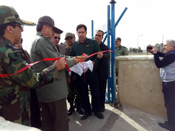 افتتاح 2 پروژه در کوی سازمانی شهید فلاحی آبیک با حضور فرمانده آماد نزاجا