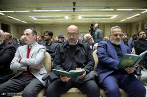 مراسم ترحیم مادر محمد شریعتمداری