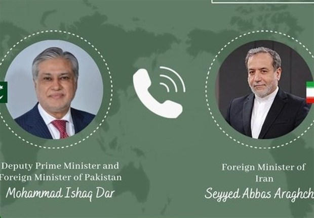 ایران اور پاکستان کے وزرائے خارجہ کا ٹیلیفونک رابطہ، دوطرفہ تعاون بڑھانے پر اتفاق

