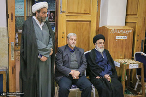 مراسم بزرگداشت آیت موسوی تبریزی در قم