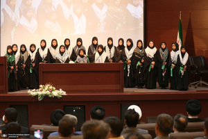 دیدار مسئولین هیت های مذهبی اتباع استان تهران با سید حسن خمینی