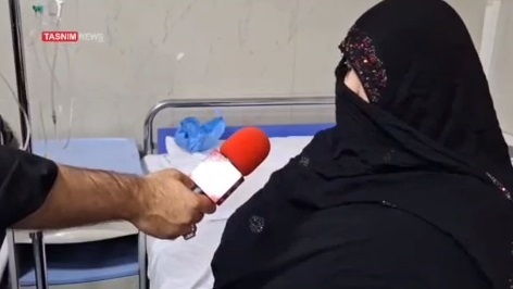 ببینید/ روایت مادری که در حادثه تروریستی زاهدان نوزادش در آغوشش شهید شد