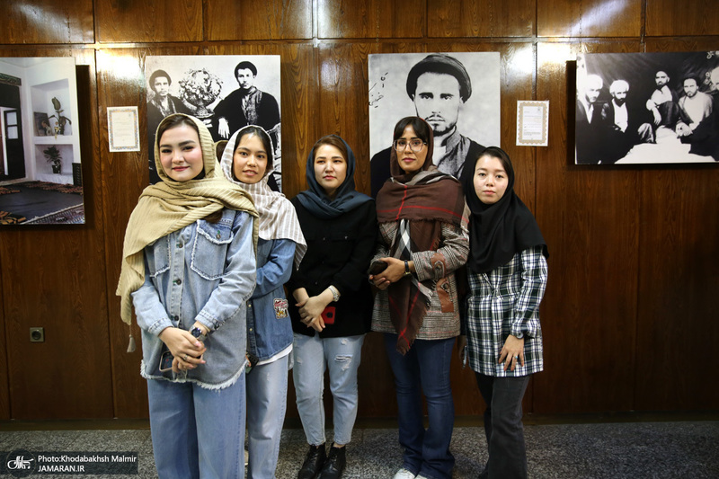 بازدید جمعی از دانشجویان عراقی و افغانستانی دانشگاه تهران جنوب از جماران