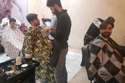 آرایشگران ساوجبلاغی مسابقه دادند