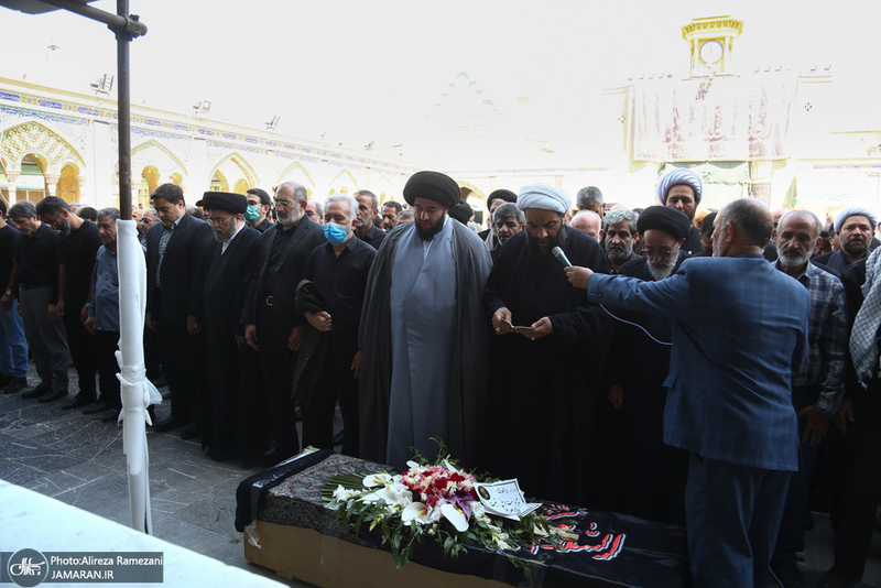 مراسم تشییع میر سید علی واجدی