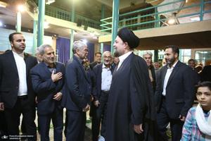 دیدار جمعی از پیشکسوتان سپاه جماران با سید حسن خمینی  1
