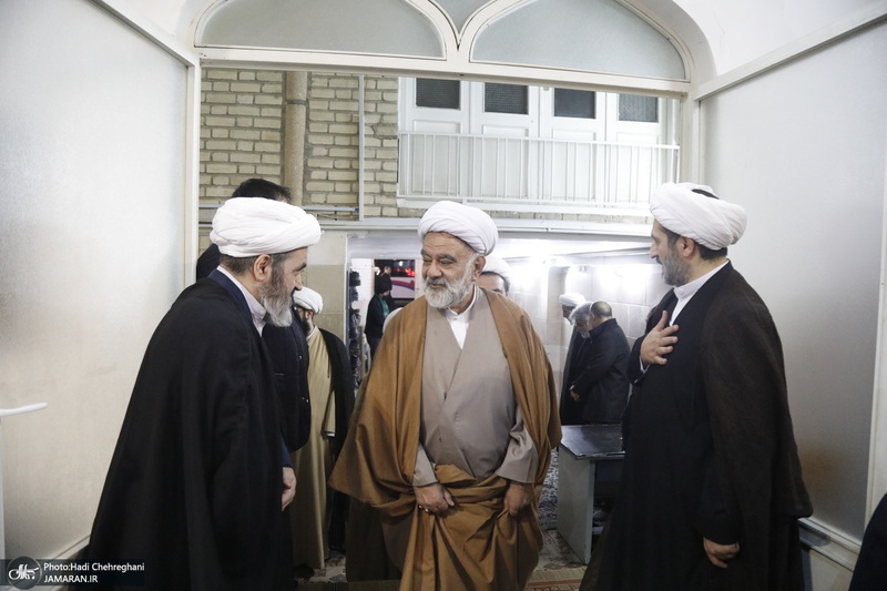 مراسم سالگرد همسر آیت الله العظمی سبحانی