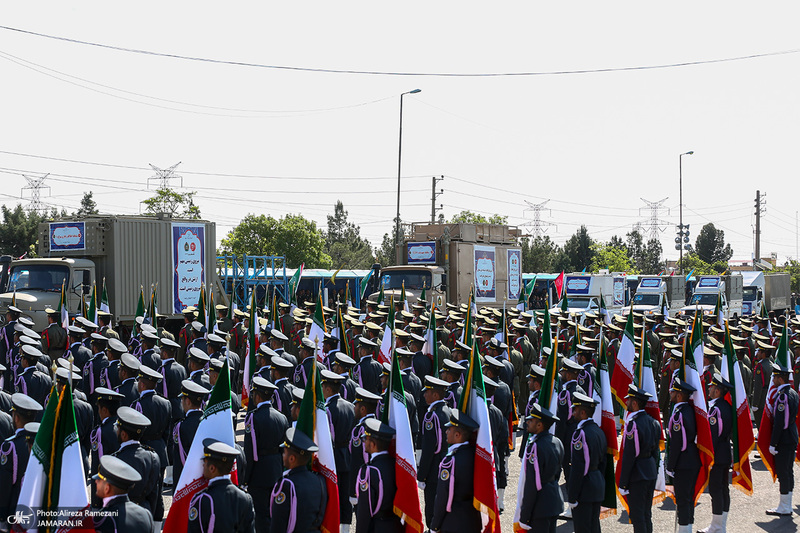 مراسم رژه روز ارتش در جوار حرم مطهر امام خمینی (س) - 2