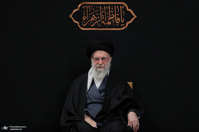 اولین شب مراسم عزاداری ایام شهادت حضرت زهرا (س) در حسینیه امام خمینی(ره)