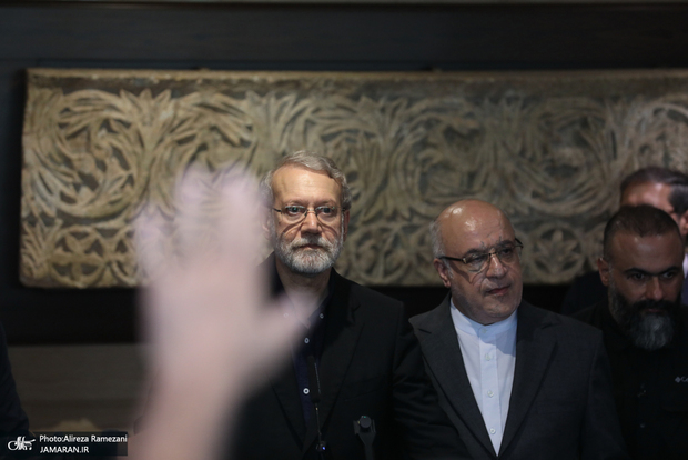 ببینید/ لاریجانی در مورد بازسازی خانه های لبنانی ها چه گفت؟