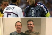عابدزاده با کاپیتان تیم آمریکا بعد از 19 سال  ملاقات کرد+ عکس