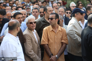 مراسم تشییع ناصر تقوایی