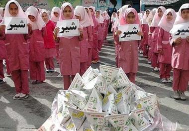 بیش از یک میلیون پاکت شیر رایگان در مدارس استان سمنان توزیع می شود