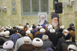 مراسم دومین سالگرد ارتحال آیت الله العظمی محفوظی (ره) در قم
