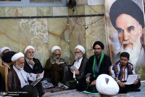 مراسم شصتمین سالگرد  ارتحال آیت الله العظمی بروجردی(ره) در مسجد اعظم قم