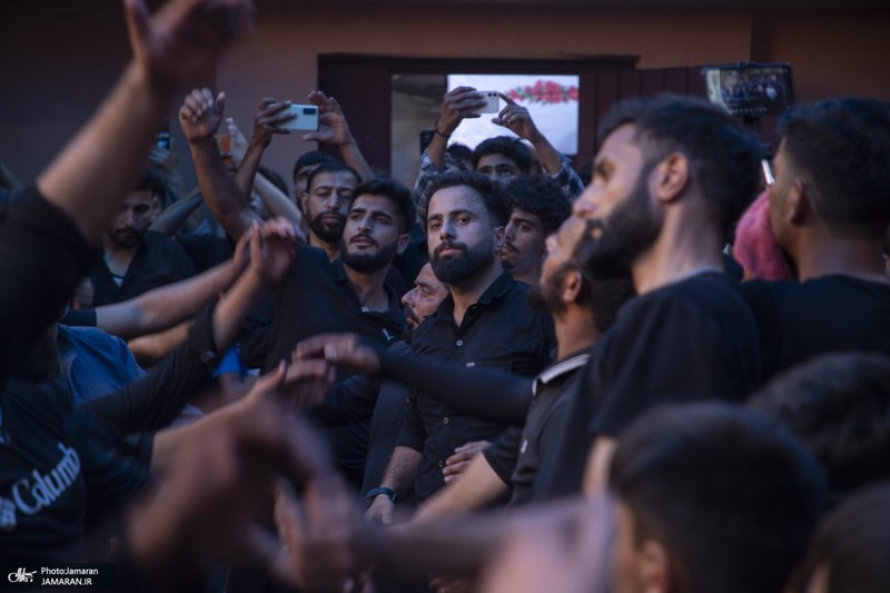 دسته عزاداری سنتی در کشمیر ھند