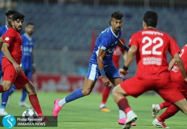 ویدیو| درگیری رضاییان و خلیل زاده در پایان بازی تراکتور و استقلال