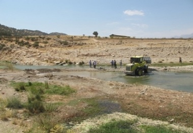 15 کیلومتر از رودخانه بشار یاسوج لایروبی شد