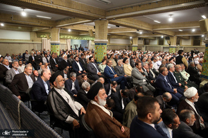 دیدار مسئولان نظام، سفرای کشور‌های اسلامی و مهمانان کنفرانس وحدت با رهبر انقلاب