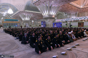 تجدید میثاق فرمانده و پرسنل نیروی دریایی ارتش جمهوری اسلامی ایران با آرمان‌های امام خمینی(س)