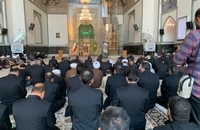 مراسم بزرگداشت مرحوم آیت‌الله العظمی محفوظی در حرم مطهر رضوی (10)