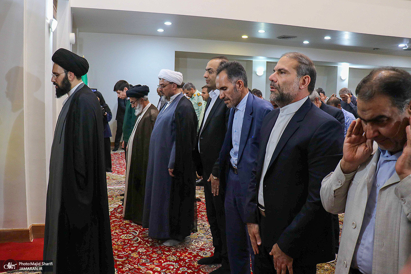 آیین افتتاحیه سومین دوره المپیاد ورزشی جام پرچم در خمین