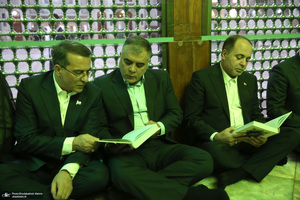 تجدید میثاق رئیس‌جمهور و اعضای دولت با آرمان‌های حضرت امام خمینی (س) - 2