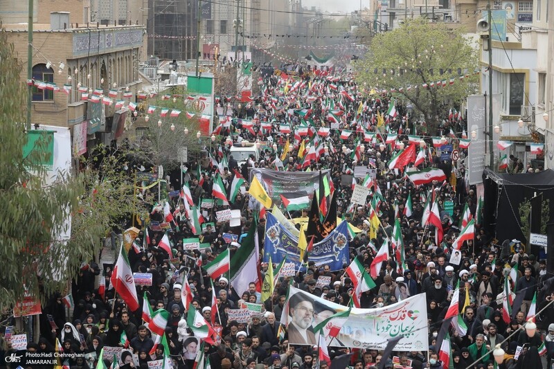 راهپیمایی باشکوه روز جهانی قدس در قم