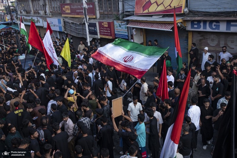 راهپیمایی بزرگ محرم در کشمیر