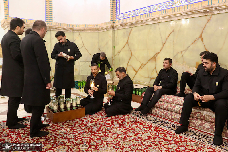 مراسم خطبه خوانی شب شهادت امام رضا (ع)