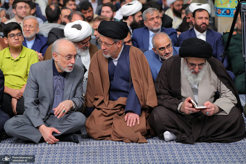 دیدار مسئولان نظام و سفرای کشورهای اسلامی با رهبر معظم انقلاب