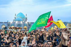 مراسم تشییع پیکر رئیس جمهور شهید در مشهد