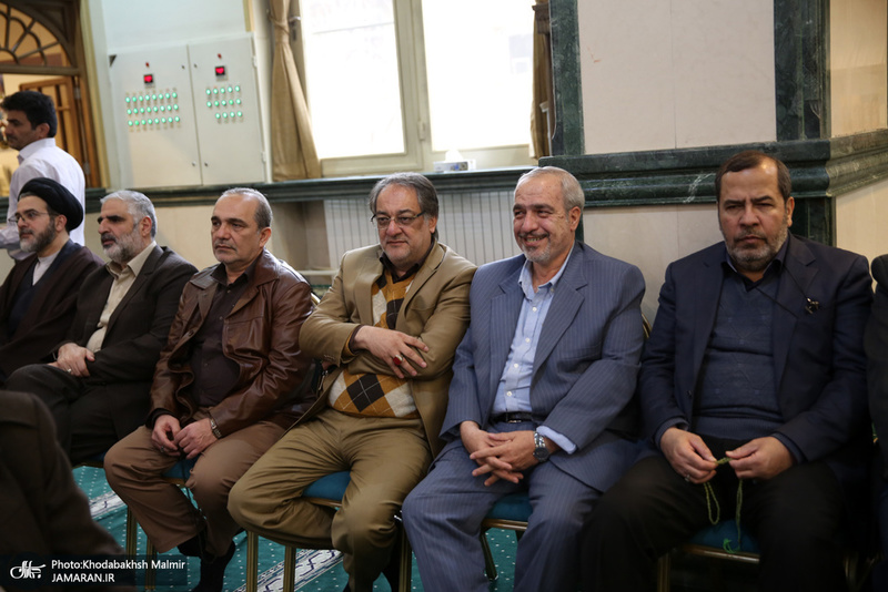 مراسم ترحیم پدر همسر حجت الاسلام و المسلمین سید سراج الدین موسوی