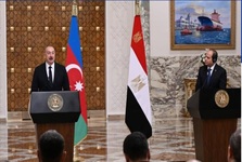 دیدار رهبران جمهوری آذربایجان و مصر در قاهره