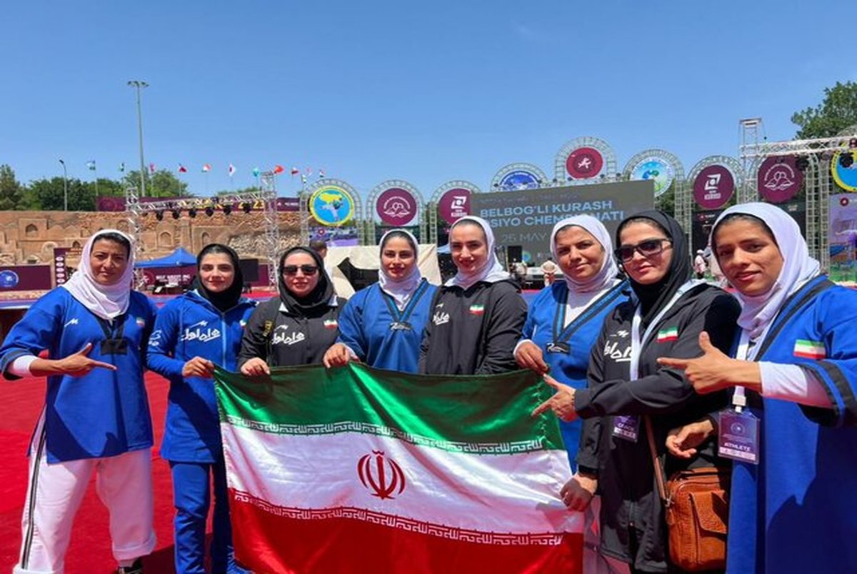 دختران آلیش ایران بر بام آسیا