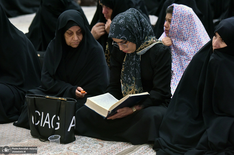 اولین شب عزاداری حضرت اباعبدالله الحسین (ع) در حرم امام خمینی