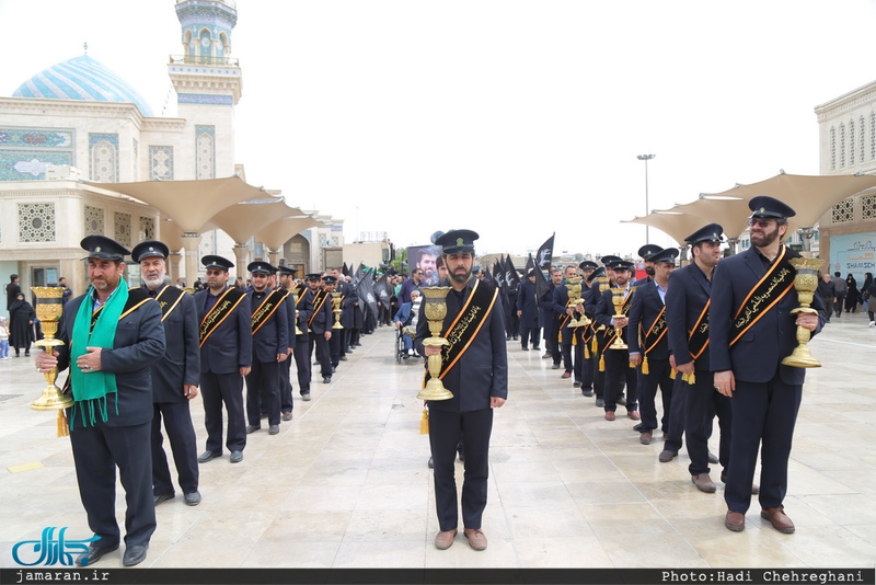 عزاداری خادمین کریمه اهل بیت در روز شهادت امام موسی کاظم(ع)