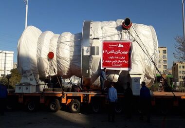 مپنا توربین جدید نیروگاهی تولید کرد