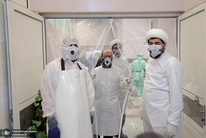 تغسیل با آب متوفیان مبتلا به کرونا در بهشت زهرا(س) تهران